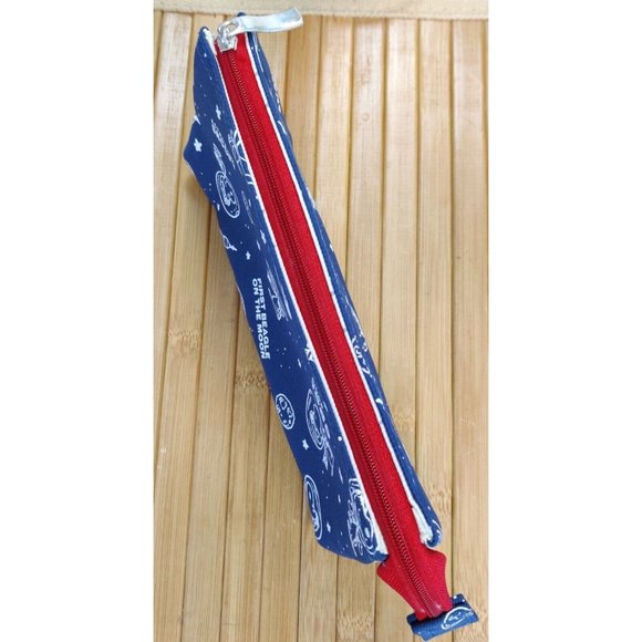 Delfino Punching Box Pen Case Peanuts Snoopy First Beagle On The Moon Since 1969 - Picture 5 of 10